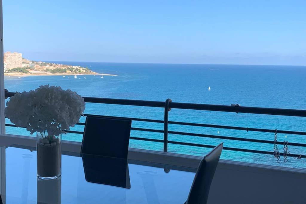 דירות אליקאנטה Playa Albufereta. Espectaculares Vistas Al Mar. מראה חיצוני תמונה