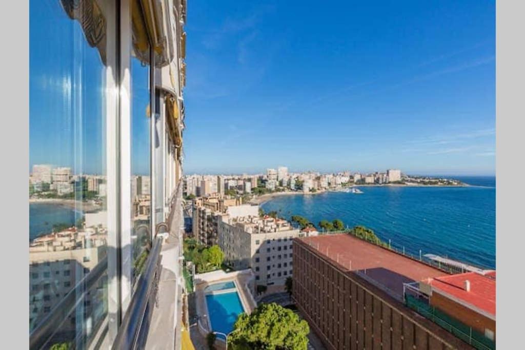 דירות אליקאנטה Playa Albufereta. Espectaculares Vistas Al Mar. מראה חיצוני תמונה