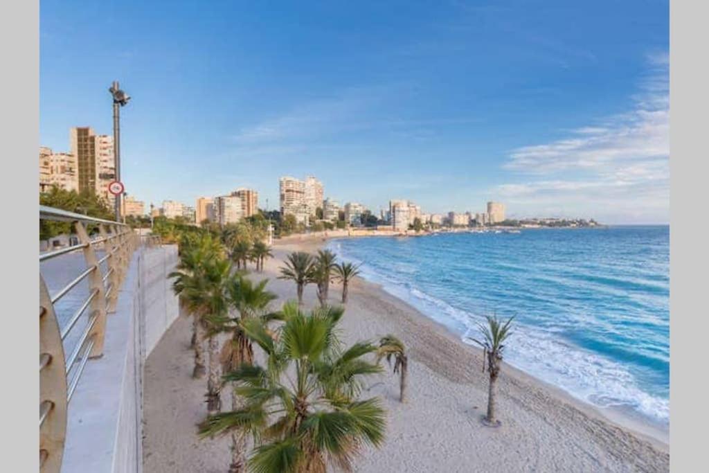 דירות אליקאנטה Playa Albufereta. Espectaculares Vistas Al Mar. מראה חיצוני תמונה